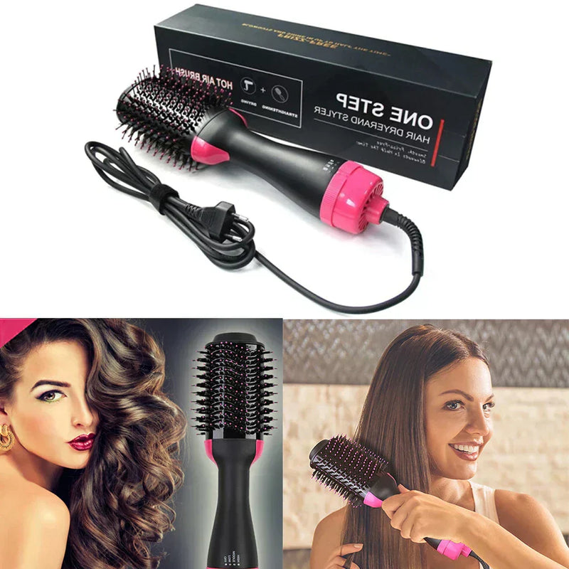 One-step Hair Comb And Infrared Ion Hot Air Brush Comb Hair Straightener Curl | Multi-function Comb