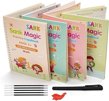 Ramadan Offer | Set of 4 Magic Sank Books | Set of 2 Water Coloring Books | Baby Products