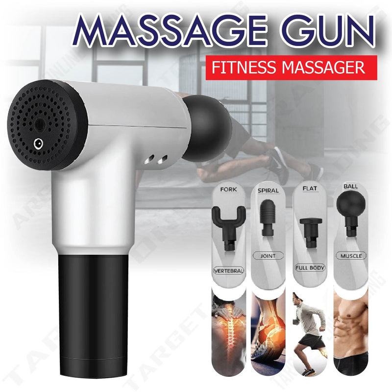 Blue Idea Rechargeable Fascial Gun Muscle Massage