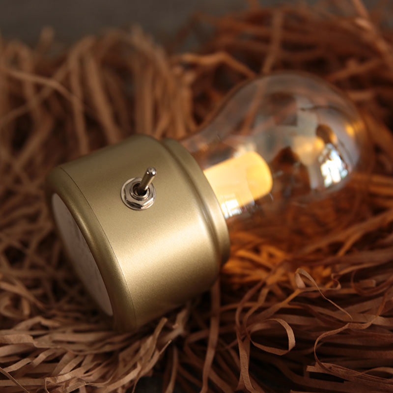 Creative retro British ni USB charging light bulb bedside nostalgic lamp