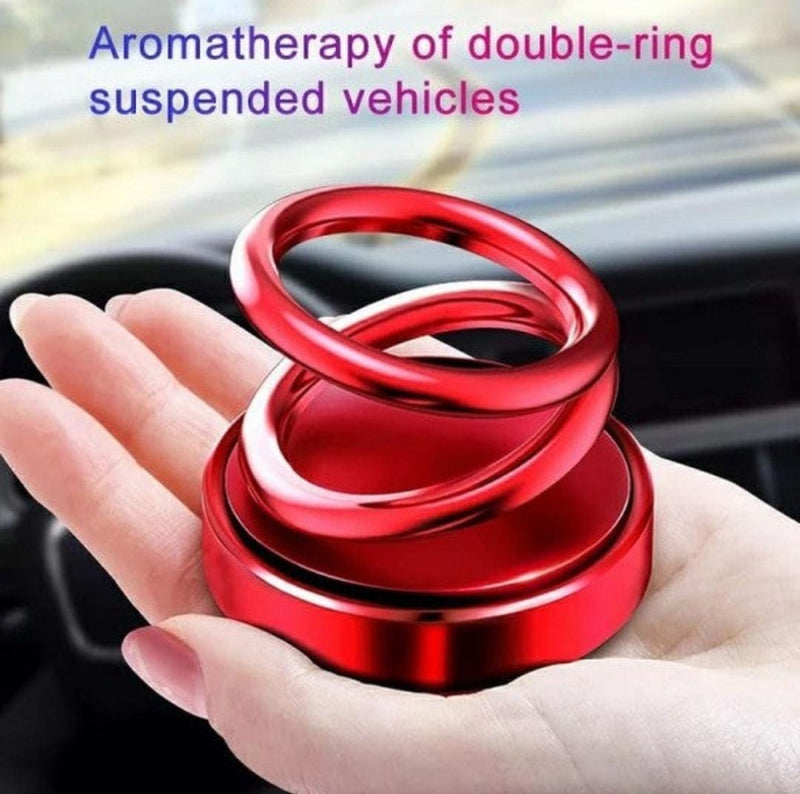 Car Air Freshener | Car Aromatherapy Solar 360 Degree Rotation Automotive Air Freshener Solar Powered