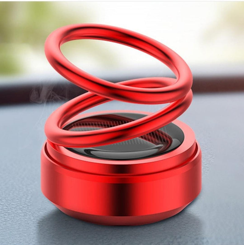 Car Air Freshener | Car Aromatherapy Solar 360 Degree Rotation Automotive Air Freshener Solar Powered