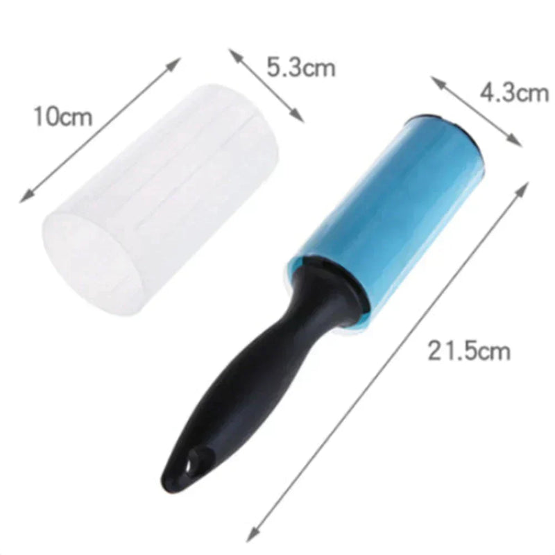 Lint Roller Reusable Washable Lint Roller Sticky Silicone Dust Wiper Pet Hair Remover Cleaning Brush Tools for Pet Cloth