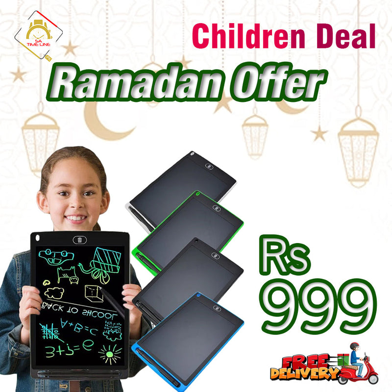 Ramzan Sale Offer | Drawing Tablet 8.5" LCD Colorful Writing Tablet Electronics Graphic Board Ultra-thin Portable Handwriting Pads Kids Gifts