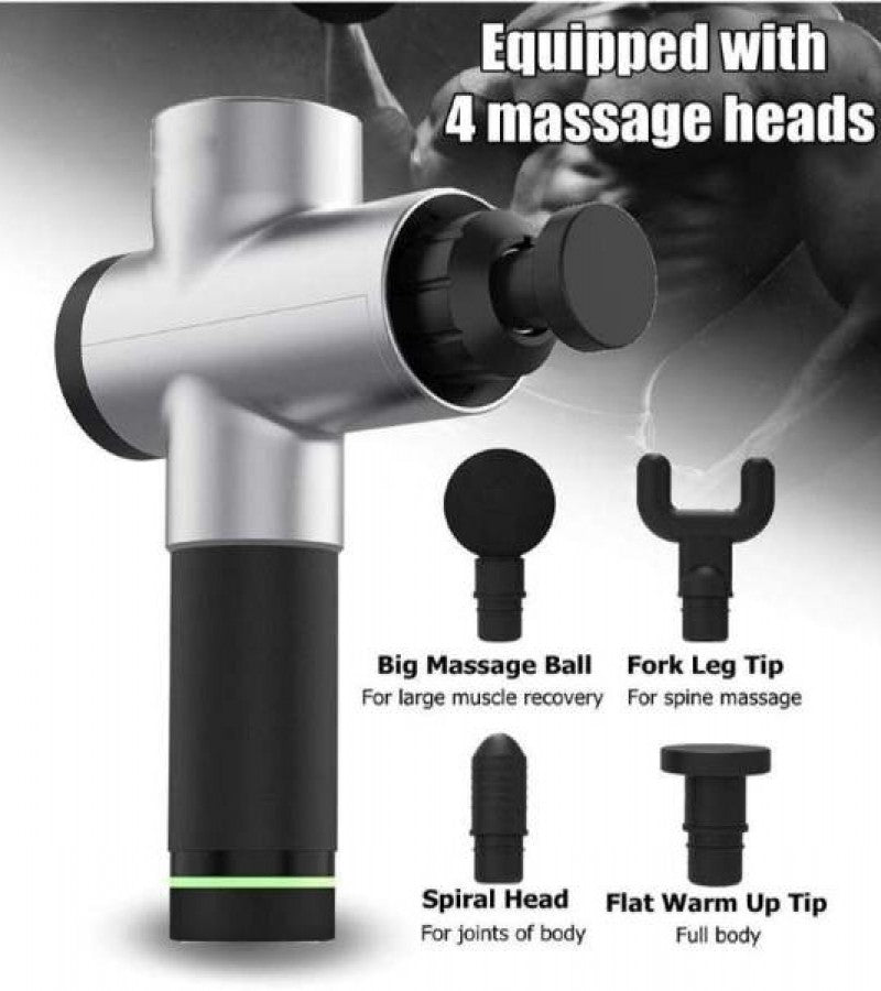 Blue Idea Rechargeable Fascial Gun Muscle Massage